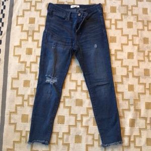 Madewell Roadtripper Distressed Skinny Jeans